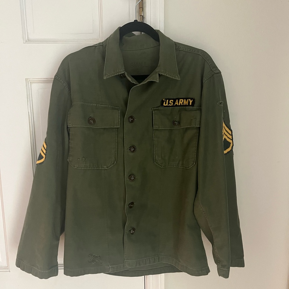 U.S. Army Green Military Jacket (authentic vintage)